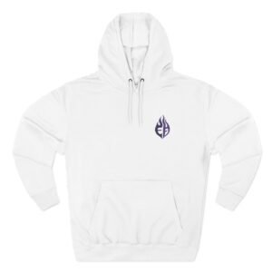 echoflame three panel fleece hoodie