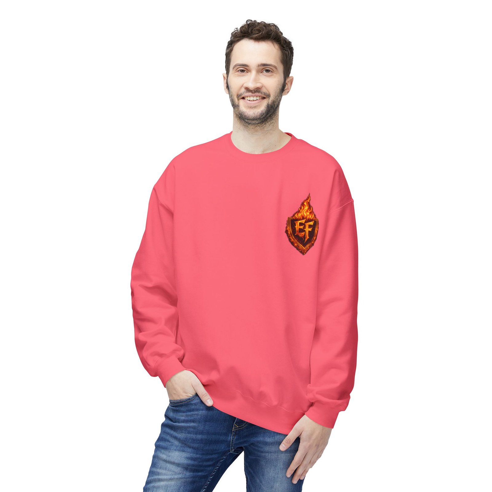 echoflame inferno dragon crewneck sweatshirt echoflame inferno dragon crewneck sweatshirt