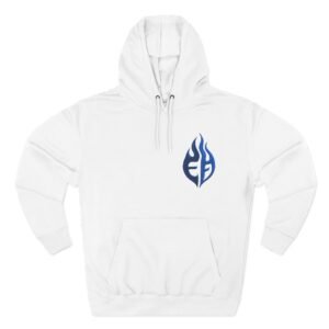 echoflalme three panel fleece hoodie
