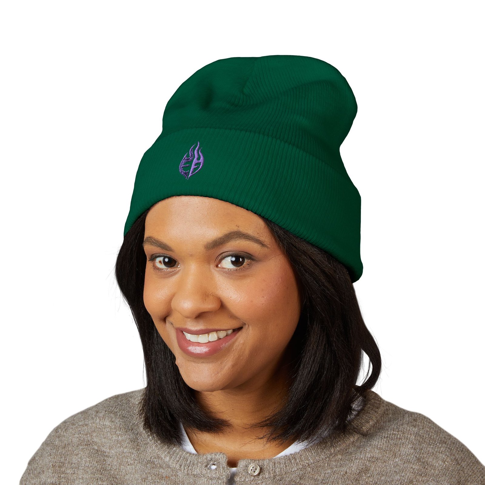 echoflame classic cuffed beanie (embroidery) echoflame classic cuffed beanie (embroidery)