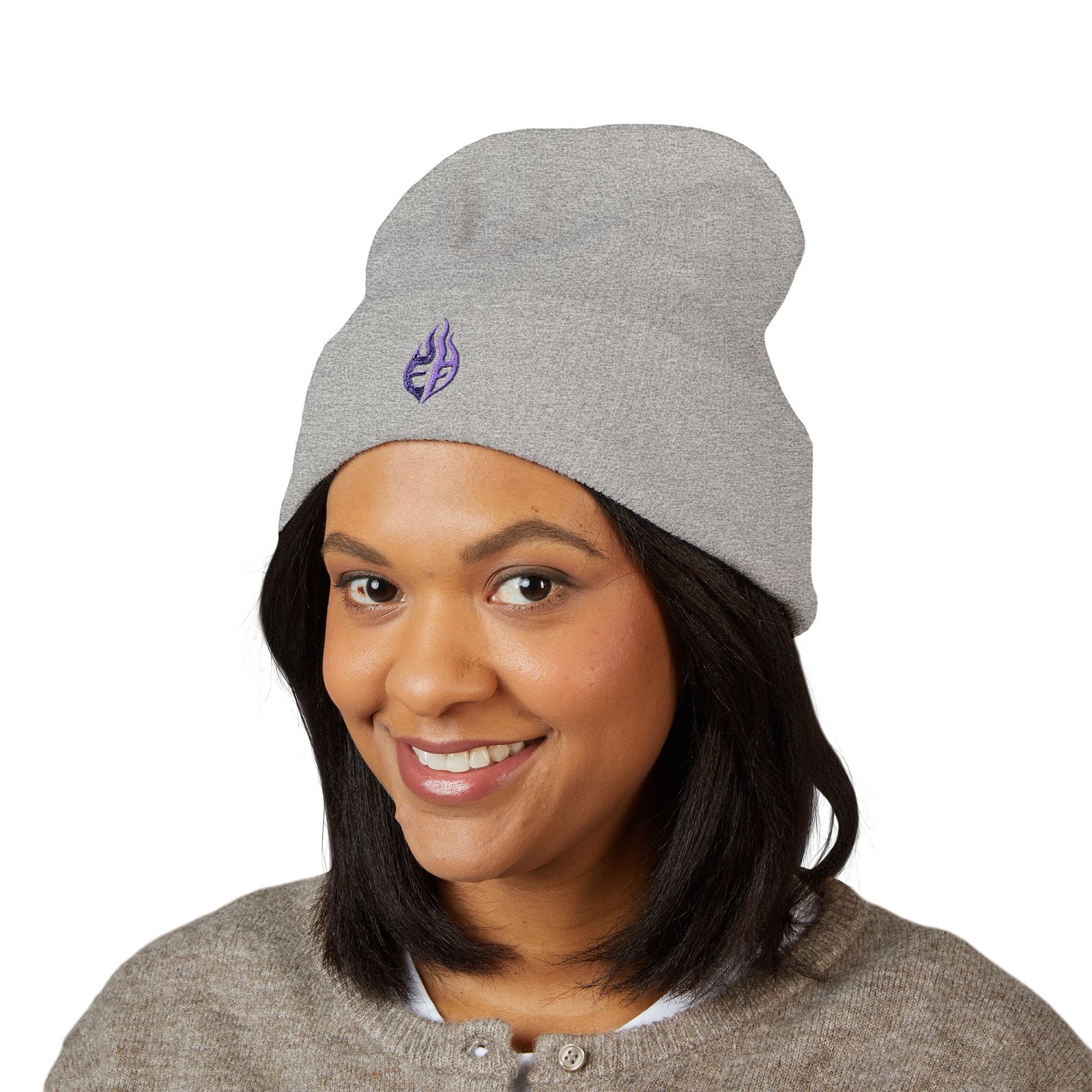 echoflame classic cuffed beanie (embroidery) echoflame classic cuffed beanie (embroidery)