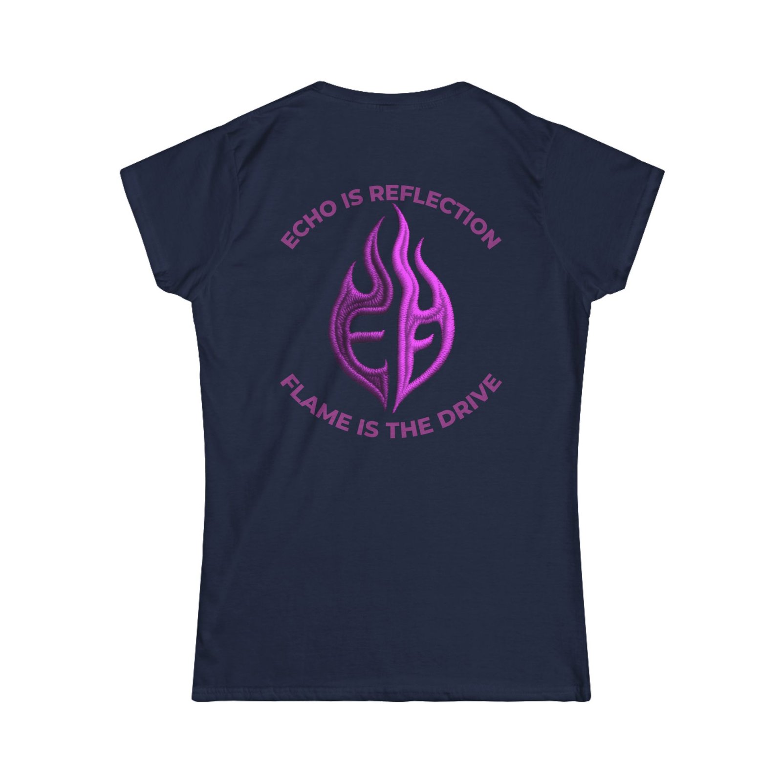 echoflame women's softstyle tee echoflame women's softstyle tee