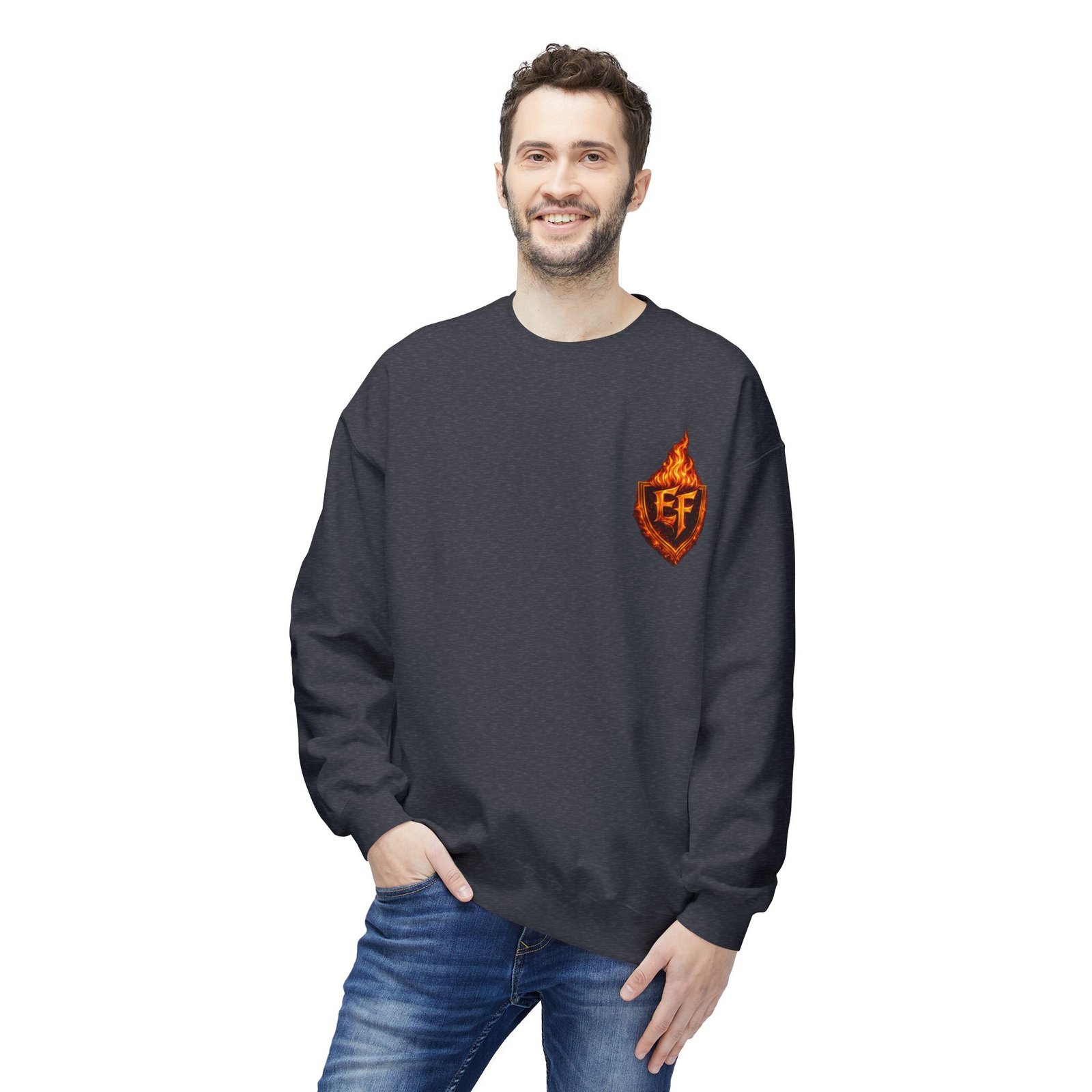 echoflame inferno dragon crewneck sweatshirt echoflame inferno dragon crewneck sweatshirt