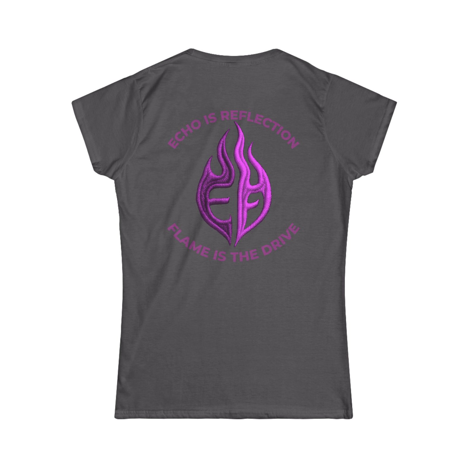 echoflame women's softstyle tee echoflame women's softstyle tee