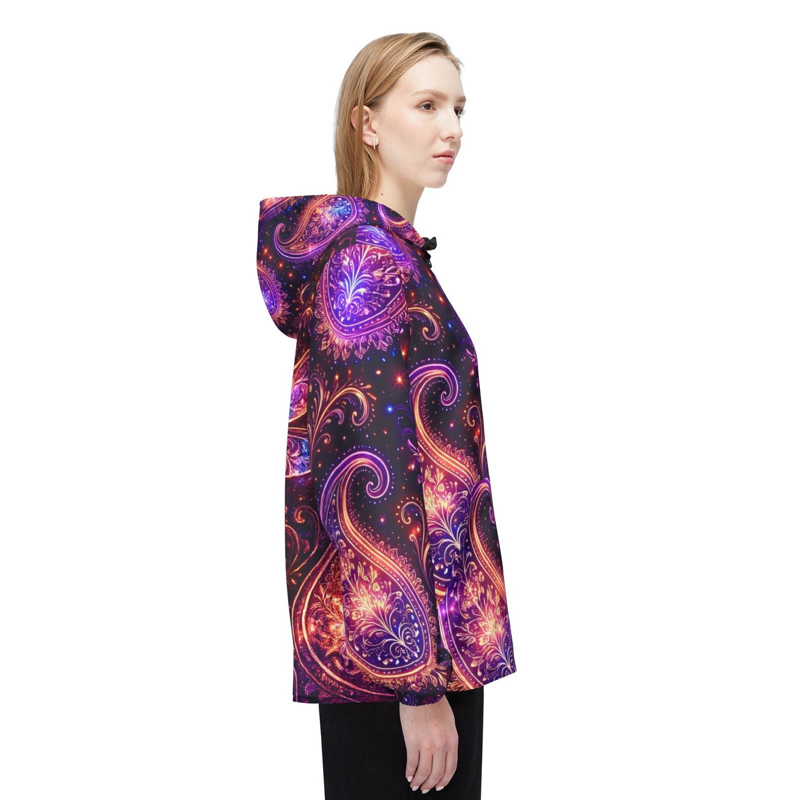 echoflame dragonfly paisley windbreaker jacket echoflame dragonfly paisley windbreaker jacket