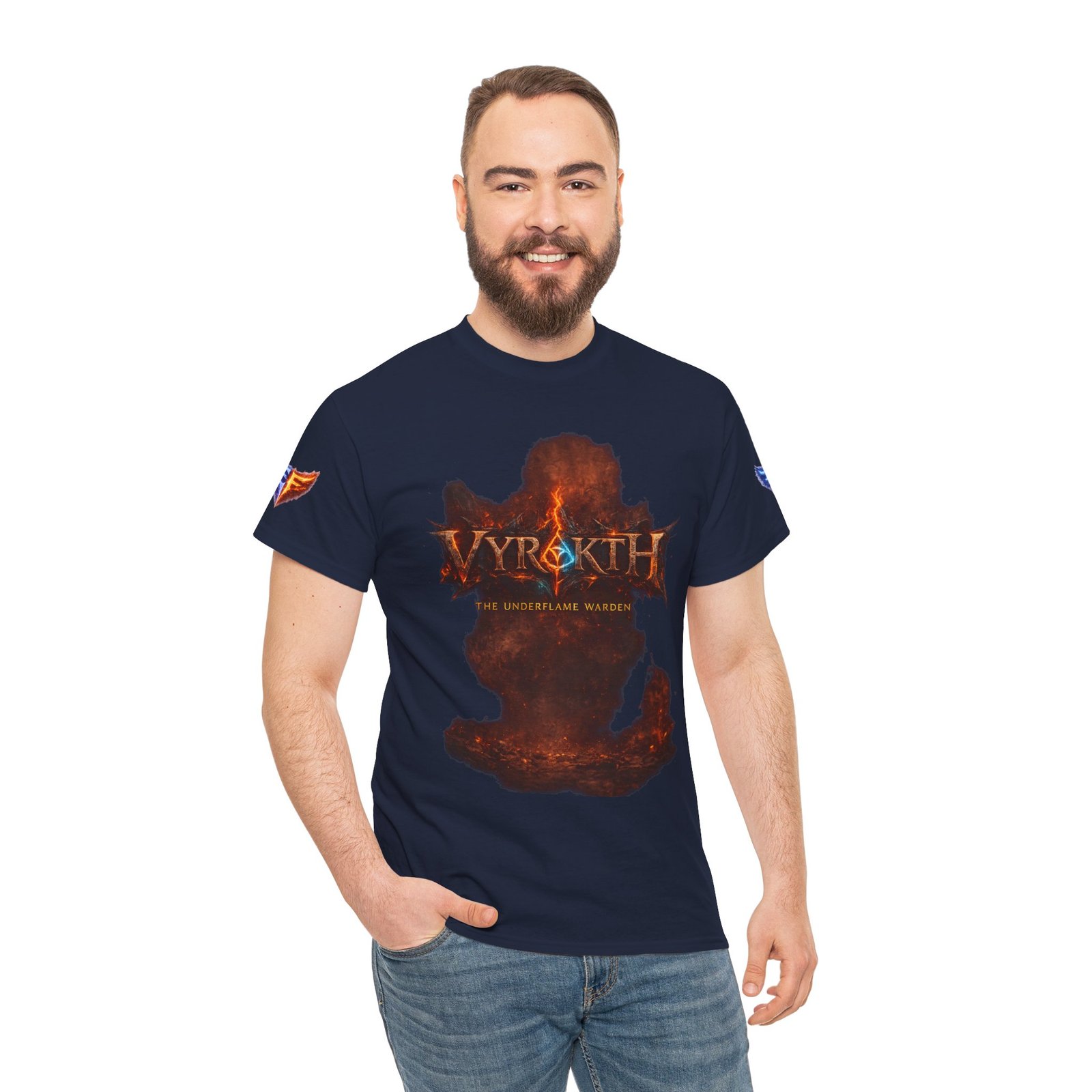 echoflame vyrakth dragon silhouette tee — vyrakth fantasy dragon graphic t shirt echoflame vyrakth dragon silhouette tee — vyrakth fantasy dragon graphic t shirt