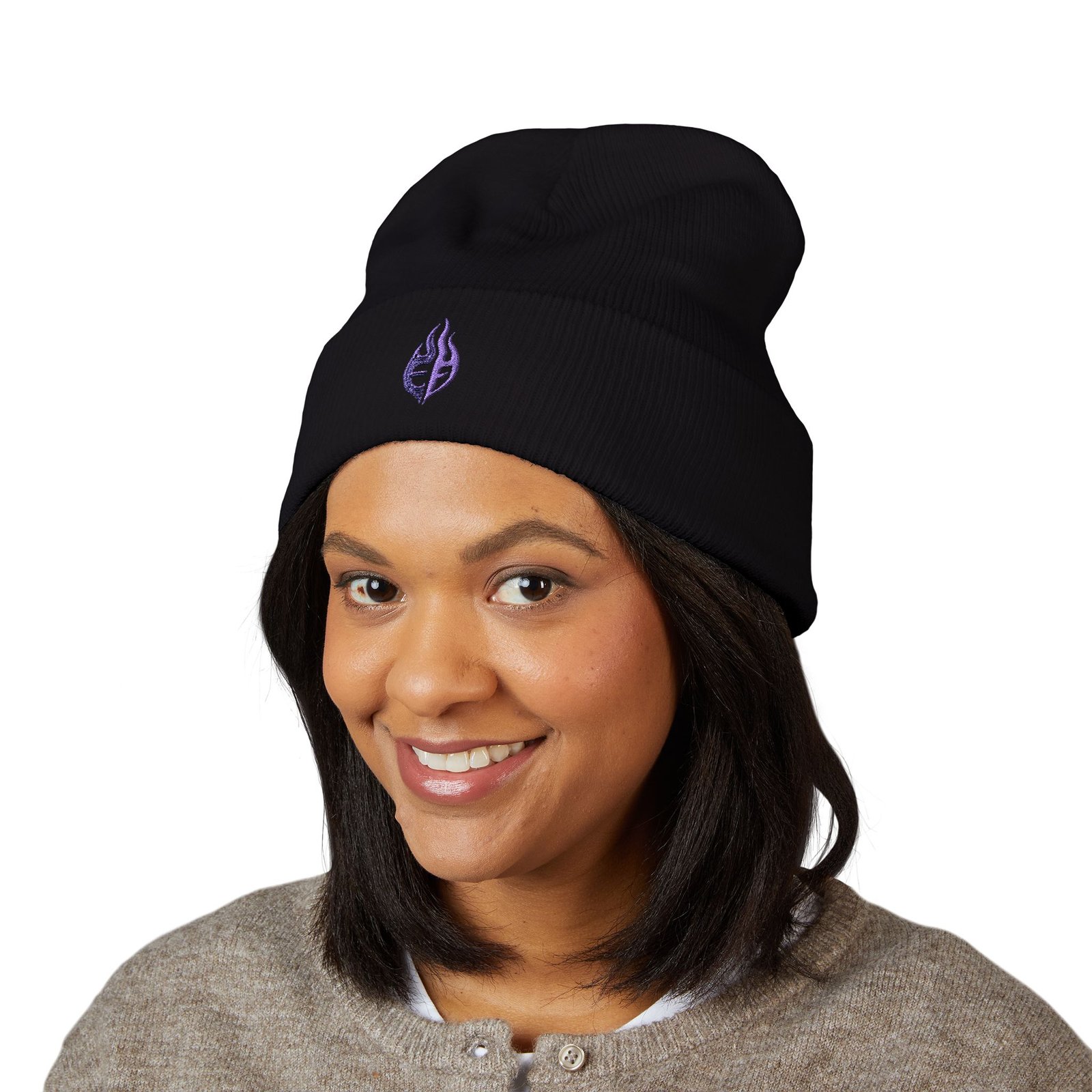 echoflame classic cuffed beanie (embroidery) echoflame classic cuffed beanie (embroidery)
