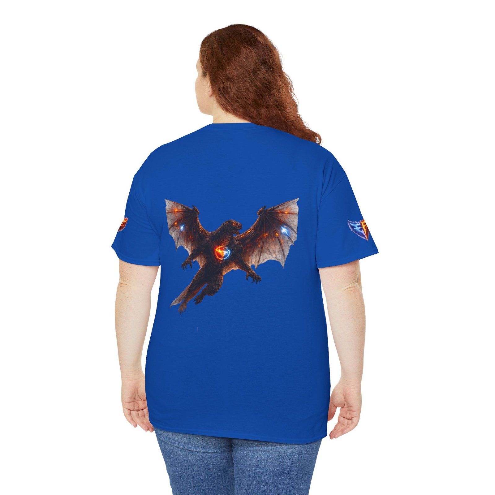 echoflame vyrakth dragon silhouette tee — vyrakth fantasy dragon graphic t shirt echoflame vyrakth dragon silhouette tee — vyrakth fantasy dragon graphic t shirt