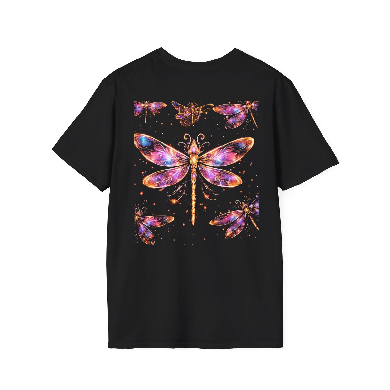 echoflame dragonfly watercolor t shirt — colorful boho nature tee for women & men echoflame dragonfly watercolor t shirt — colorful boho nature tee for women & men