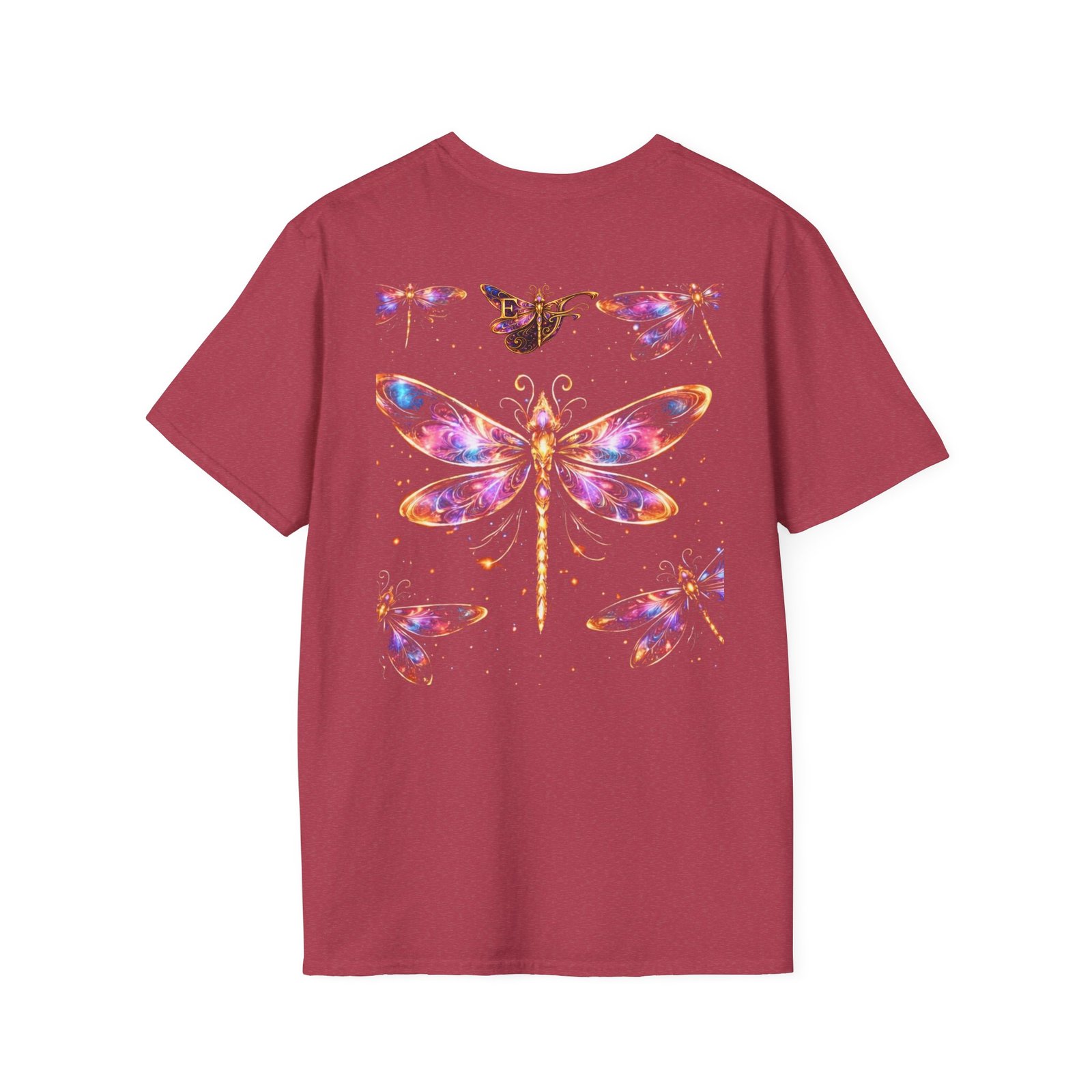 echoflame dragonfly watercolor t shirt — colorful boho nature tee for women & men echoflame dragonfly watercolor t shirt — colorful boho nature tee for women & men