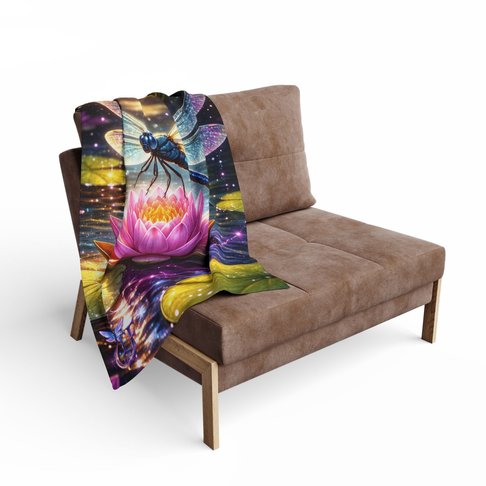 echoflame dragonfly & lotus fleece blanket — magical watercolor throw for relaxation, nature lovers & gifts echoflame dragonfly & lotus fleece blanket — magical watercolor throw for relaxation, nature lovers & gifts