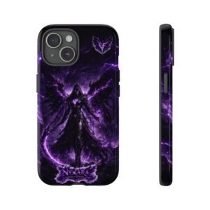 echoflame nyxara dark sorceress phone case