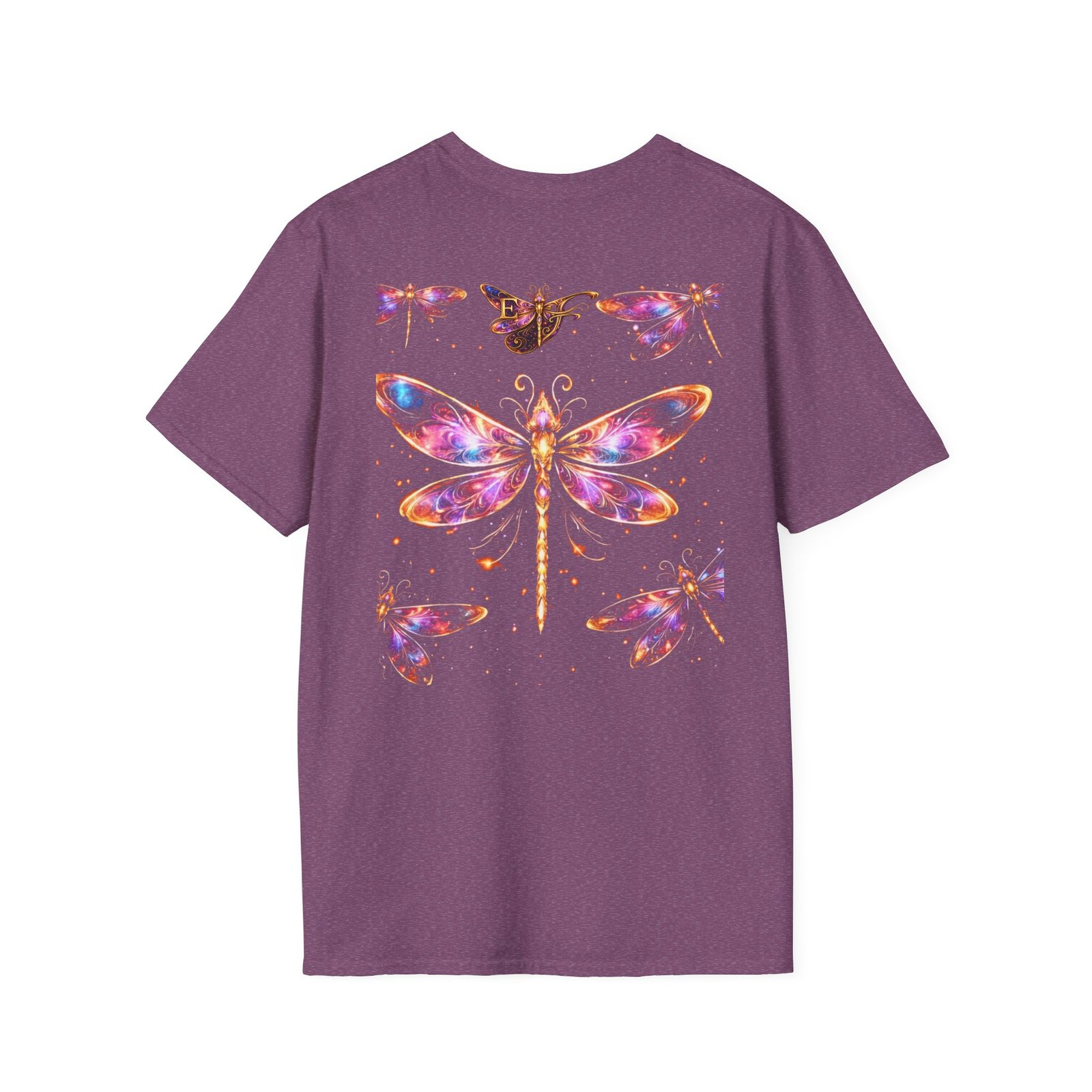 echoflame dragonfly watercolor t shirt — colorful boho nature tee for women & men echoflame dragonfly watercolor t shirt — colorful boho nature tee for women & men