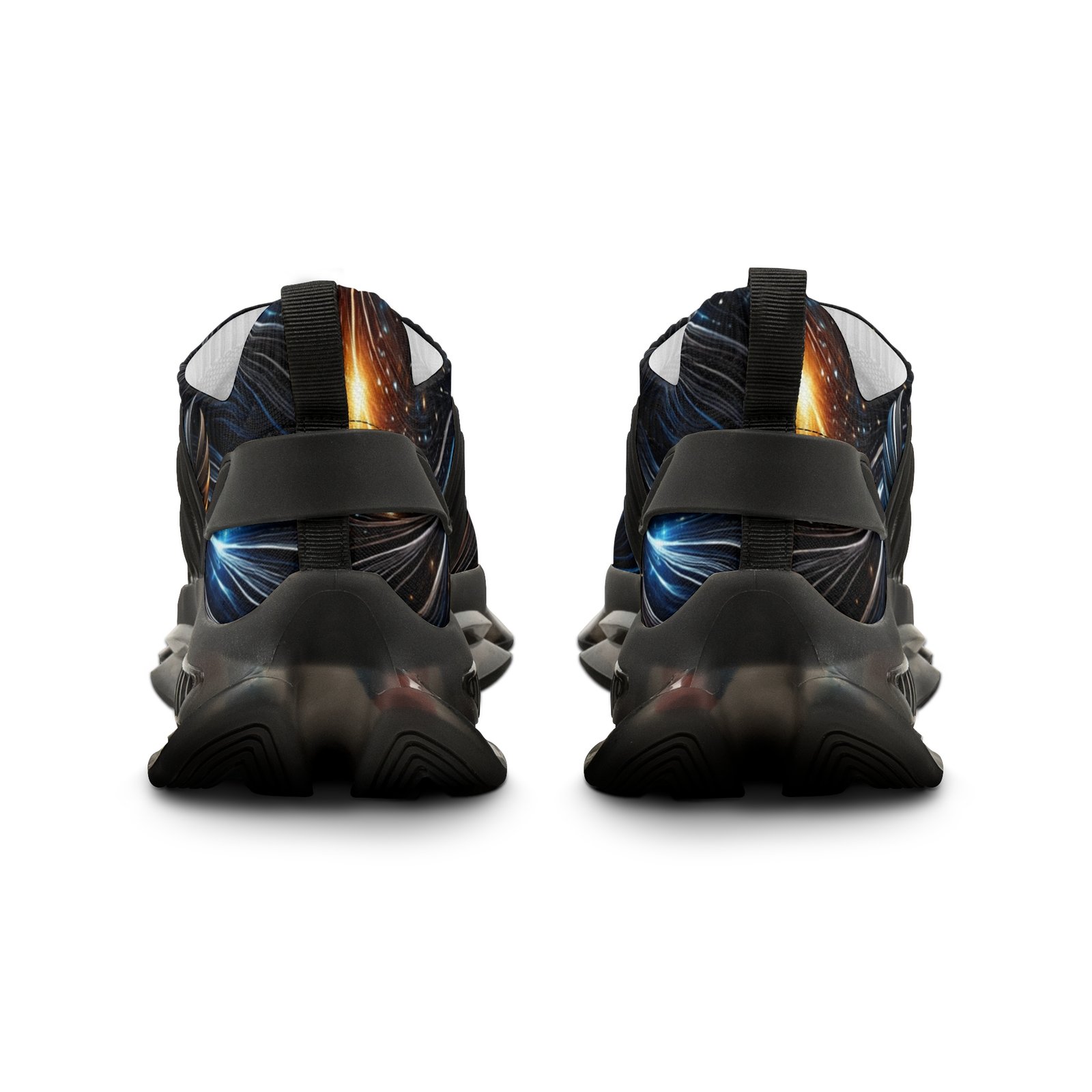 echoflame men's mesh sneakers — galaxy swirl athletic shoes echoflame men's mesh sneakers — galaxy swirl athletic shoes