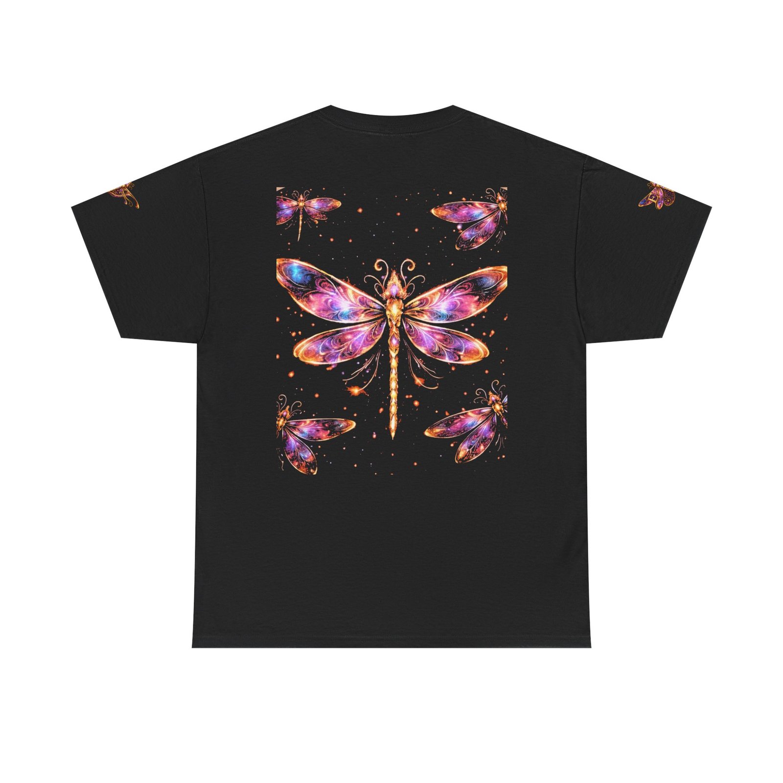 echoflame dragonfly watercolor tee — colorful boho nature t‑shirt echoflame dragonfly watercolor tee — colorful boho nature t‑shirt