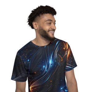 echoflame galactic flame men's sports jersey