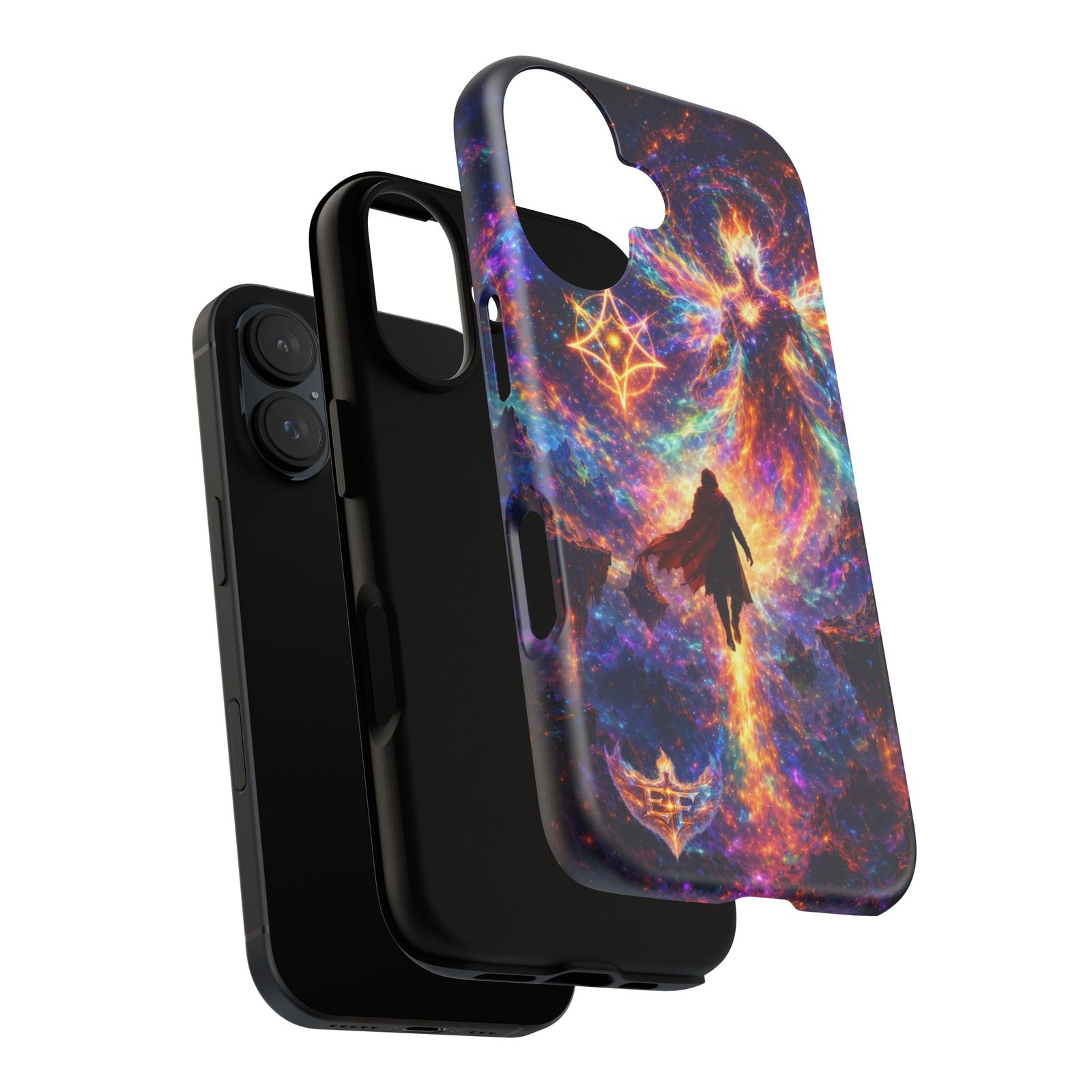 echoflame galaxy phoenix tough phone case — cosmic hero art phone case echoflame galaxy phoenix tough phone case — cosmic hero art phone case