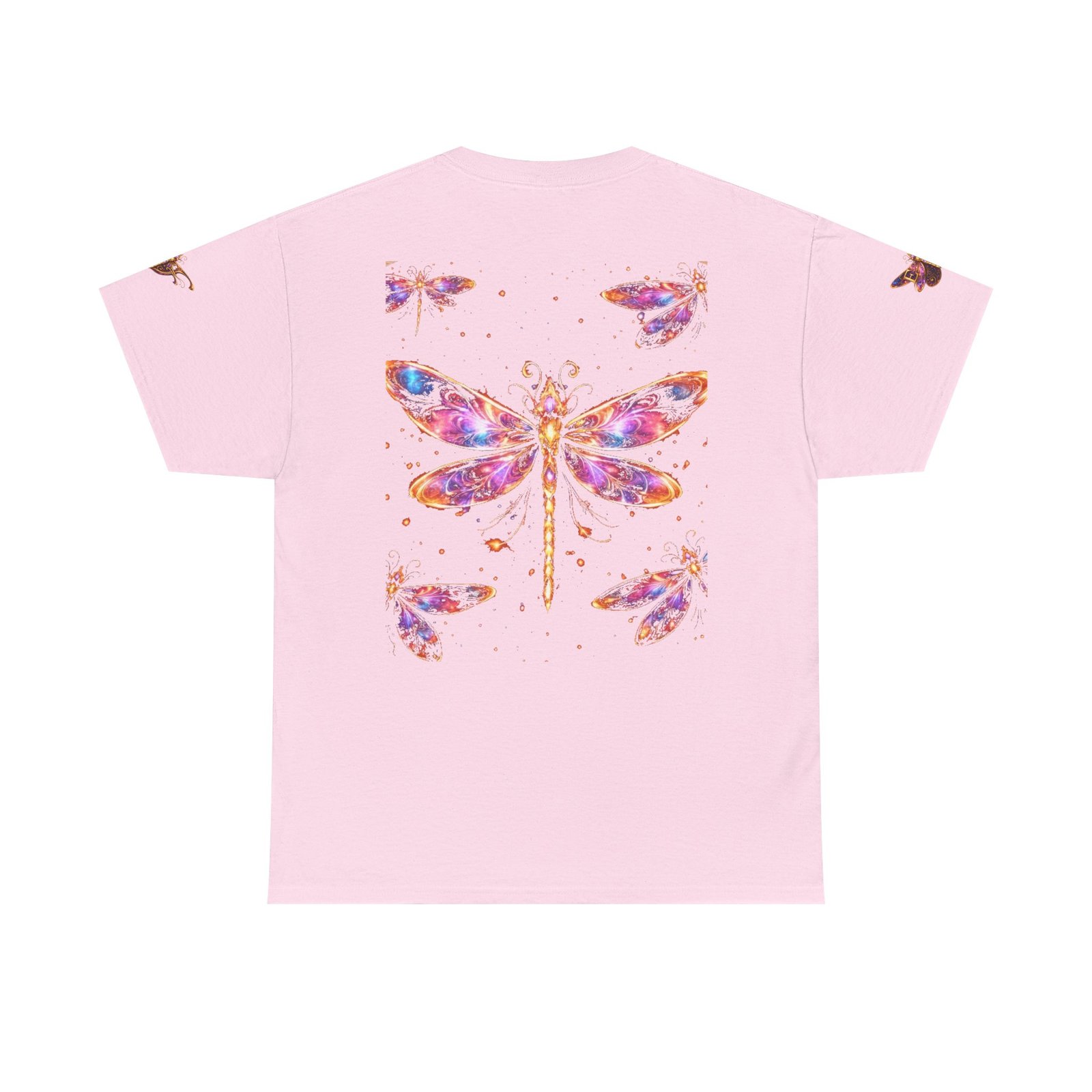 echoflame dragonfly watercolor tee — colorful boho nature t‑shirt echoflame dragonfly watercolor tee — colorful boho nature t‑shirt