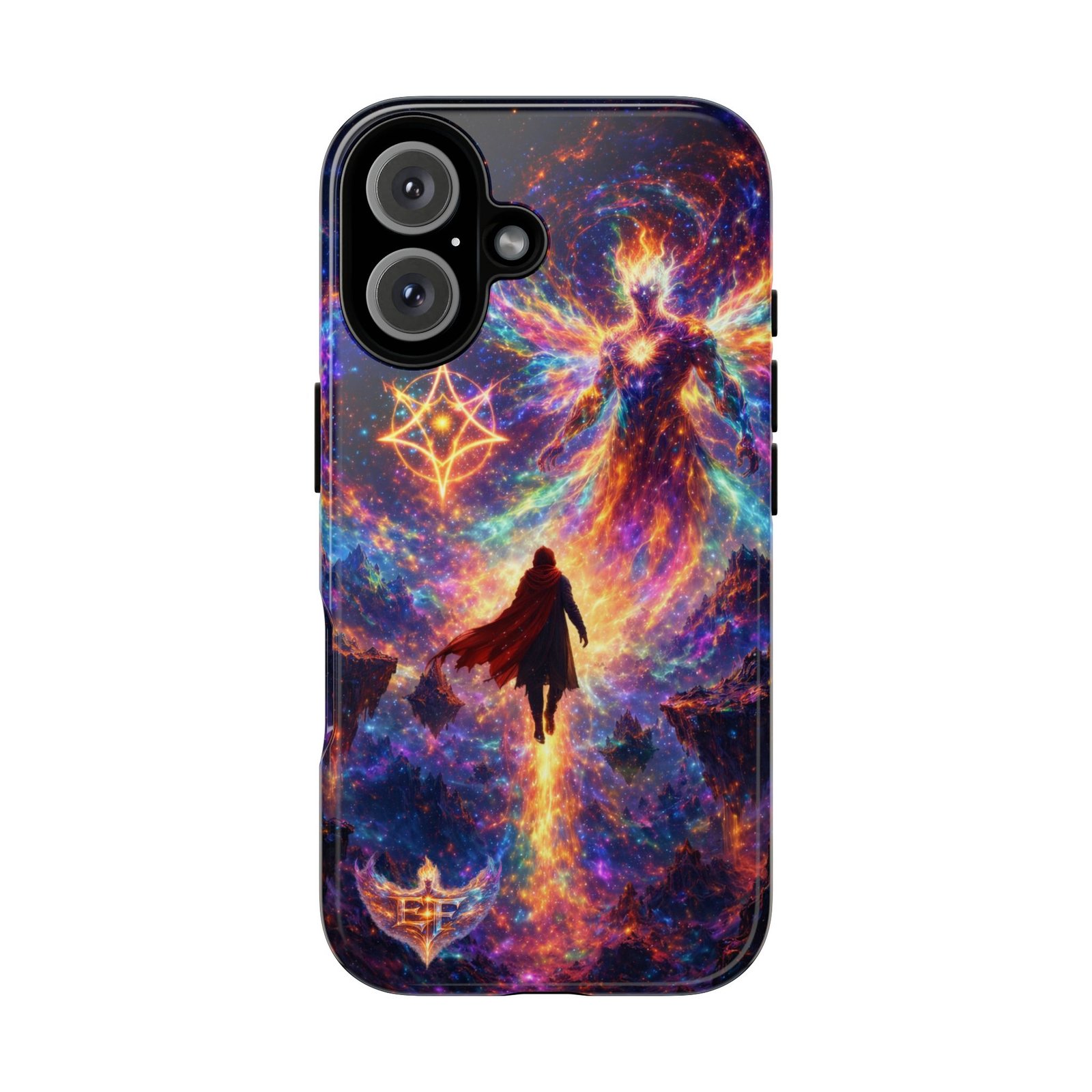 echoflame galaxy phoenix tough phone case — cosmic hero art phone case echoflame galaxy phoenix tough phone case — cosmic hero art phone case