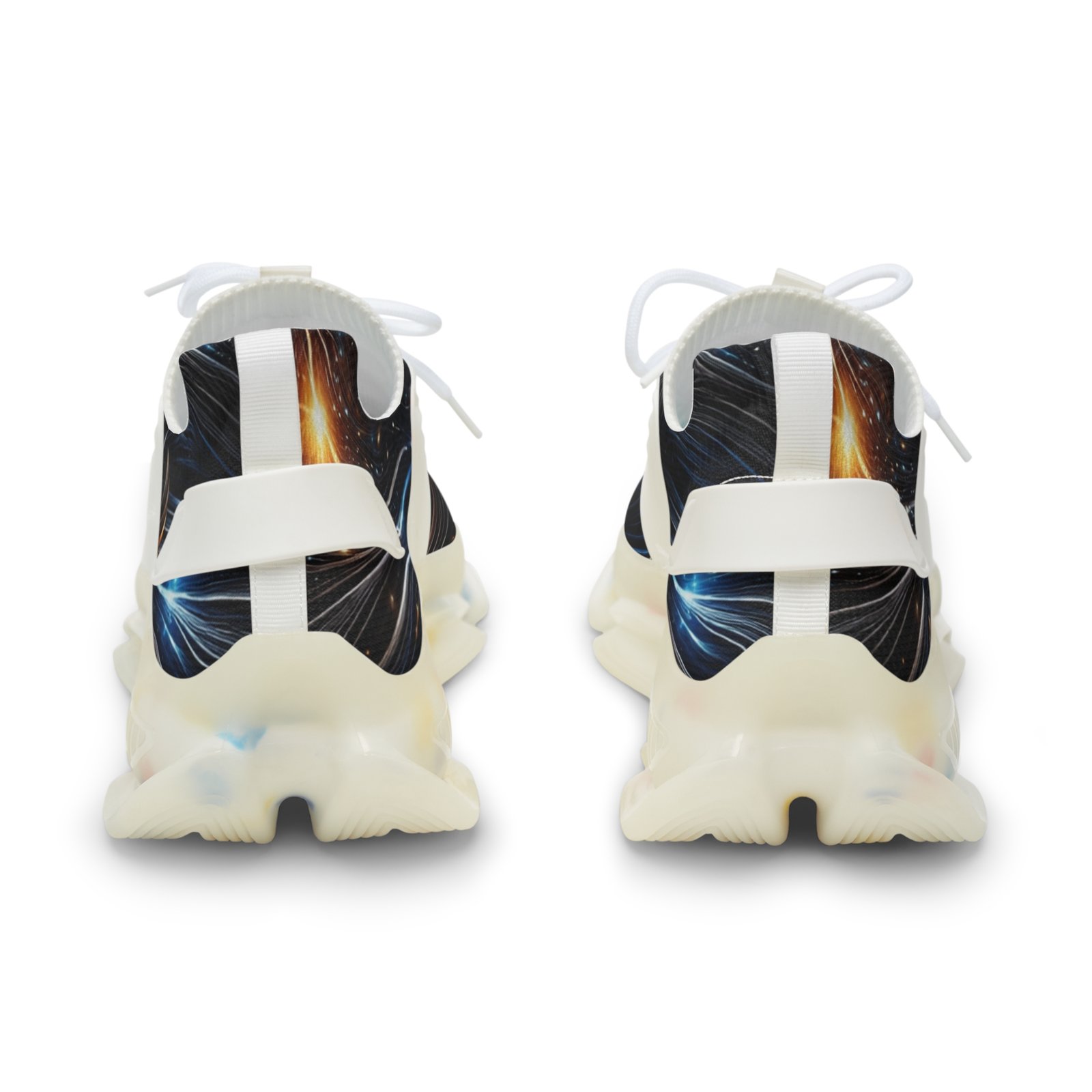 echoflame men's mesh sneakers — galaxy swirl athletic shoes echoflame men's mesh sneakers — galaxy swirl athletic shoes