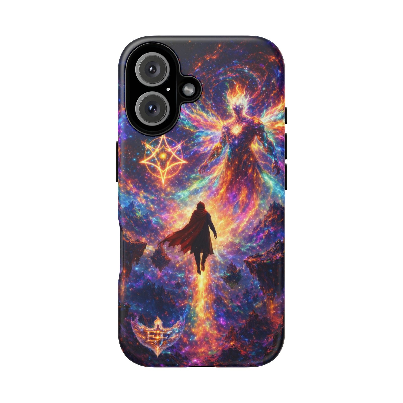 echoflame galaxy phoenix tough phone case — cosmic hero art phone case echoflame galaxy phoenix tough phone case — cosmic hero art phone case