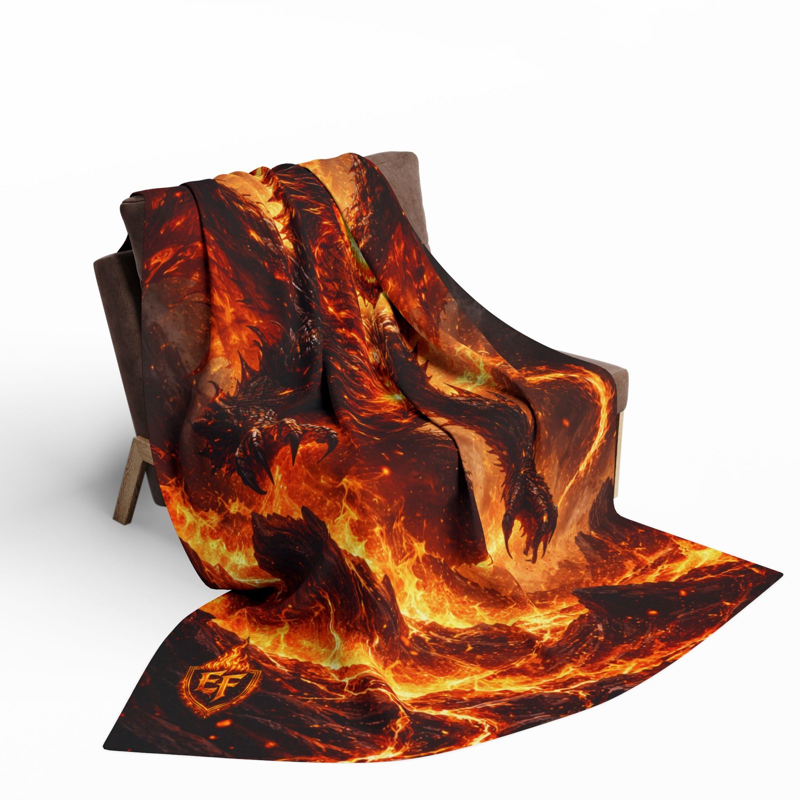 echoflame fiery phoenix fleece blanket echoflame fiery phoenix fleece blanket
