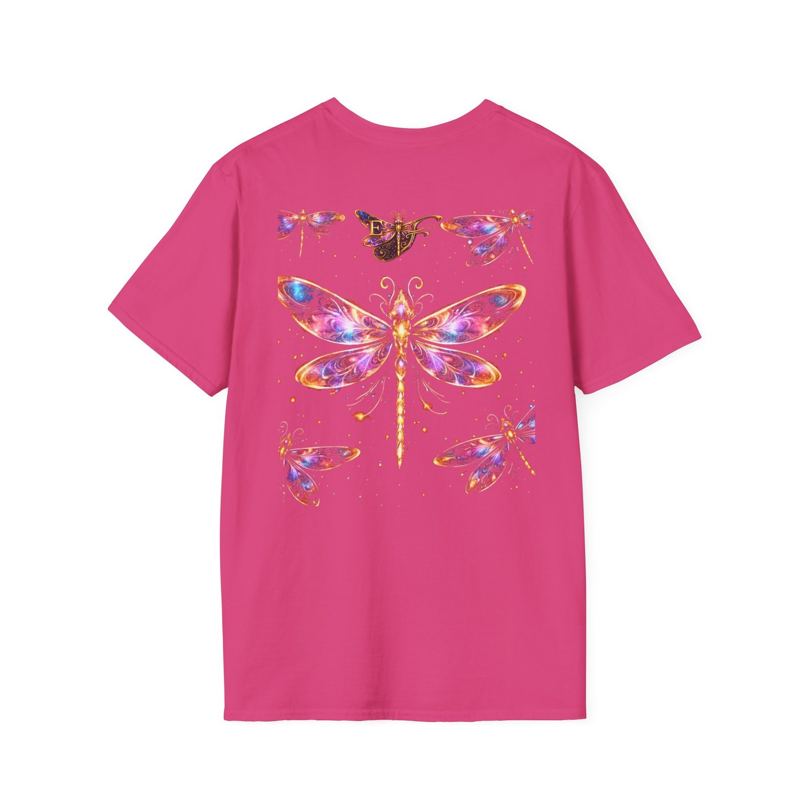 echoflame dragonfly watercolor t shirt — colorful boho nature tee for women & men echoflame dragonfly watercolor t shirt — colorful boho nature tee for women & men