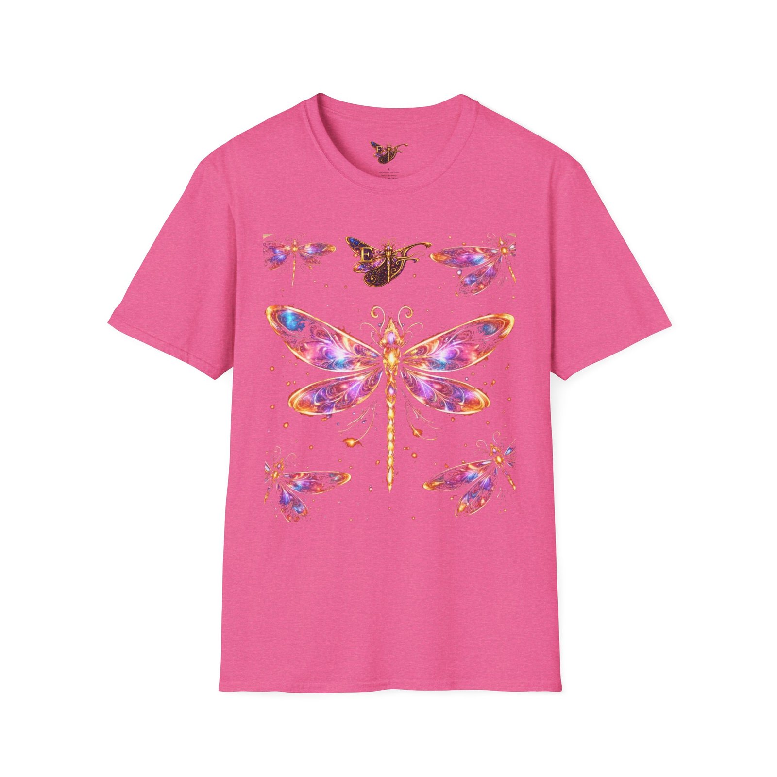 echoflame dragonfly watercolor t shirt — colorful boho nature tee for women & men echoflame dragonfly watercolor t shirt — colorful boho nature tee for women & men