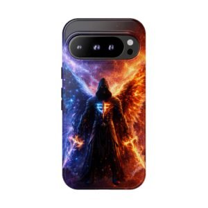 echoflame galaxy flame angel phone case