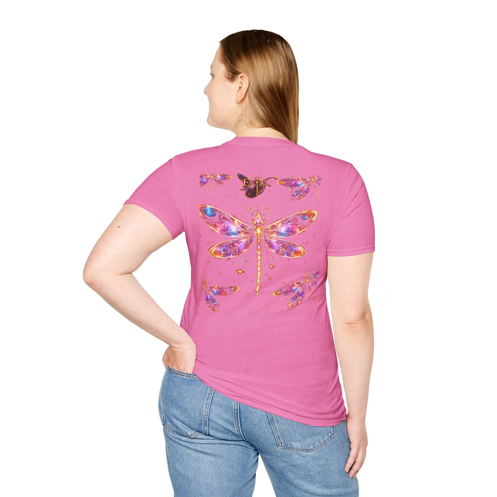 echoflame dragonfly watercolor t shirt — colorful boho nature tee for women & men echoflame dragonfly watercolor t shirt — colorful boho nature tee for women & men
