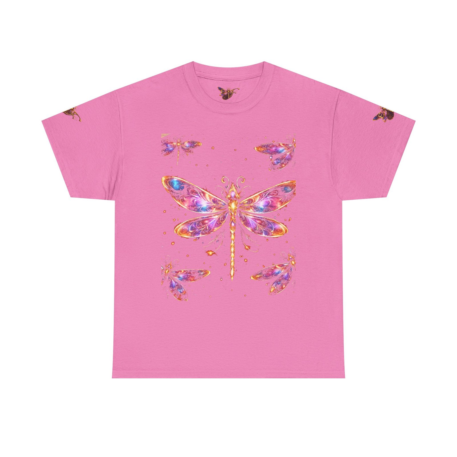 echoflame dragonfly watercolor tee — colorful boho nature t‑shirt echoflame dragonfly watercolor tee — colorful boho nature t‑shirt
