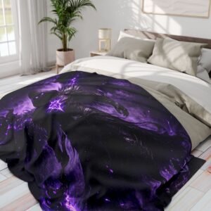 echoflame null seraph fleece blanket