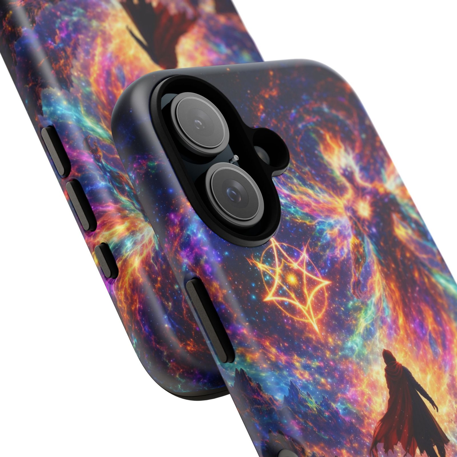 echoflame galaxy phoenix tough phone case — cosmic hero art phone case echoflame galaxy phoenix tough phone case — cosmic hero art phone case