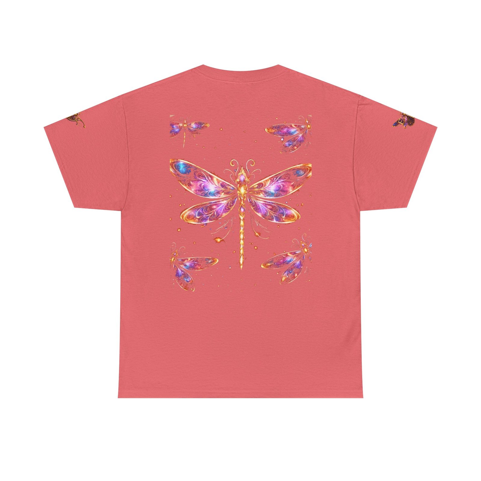echoflame dragonfly watercolor tee — colorful boho nature t‑shirt echoflame dragonfly watercolor tee — colorful boho nature t‑shirt