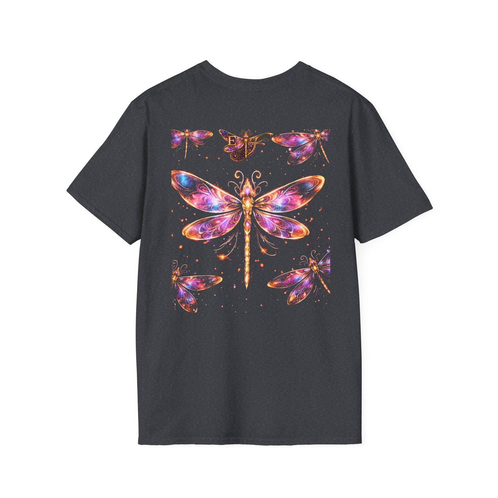 echoflame dragonfly watercolor t shirt — colorful boho nature tee for women & men echoflame dragonfly watercolor t shirt — colorful boho nature tee for women & men