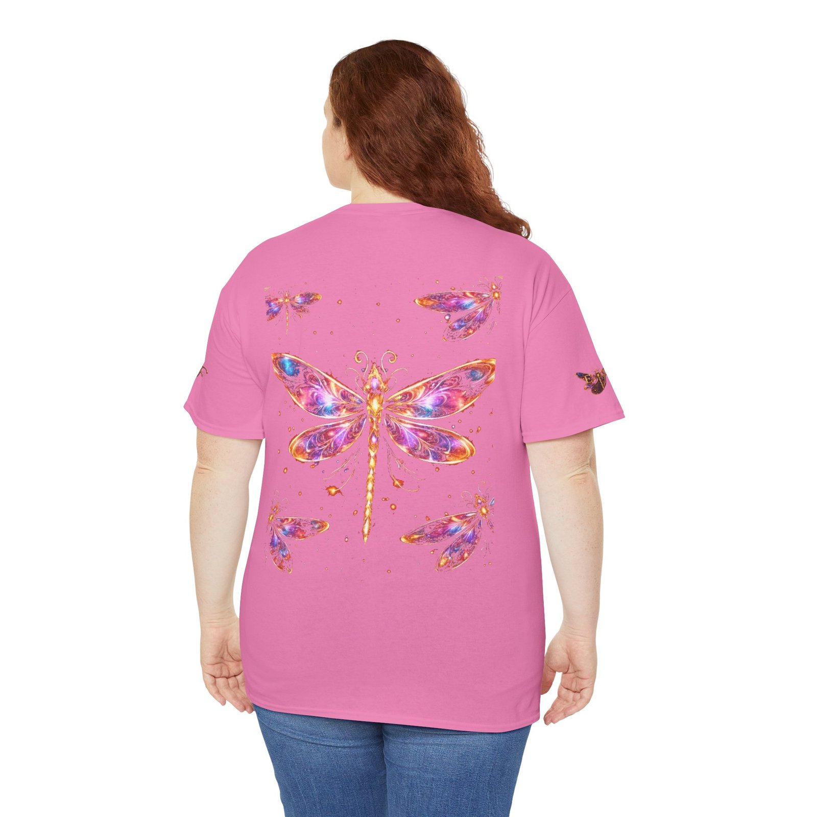 echoflame dragonfly watercolor tee — colorful boho nature t‑shirt echoflame dragonfly watercolor tee — colorful boho nature t‑shirt