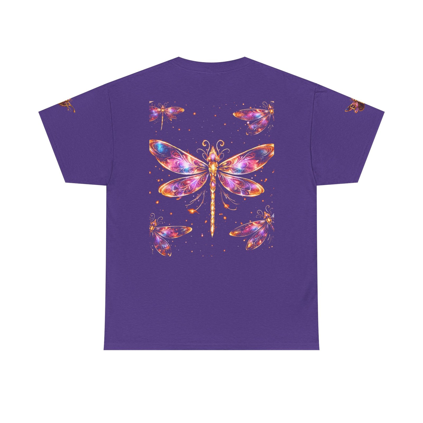 echoflame dragonfly watercolor tee — colorful boho nature t‑shirt echoflame dragonfly watercolor tee — colorful boho nature t‑shirt