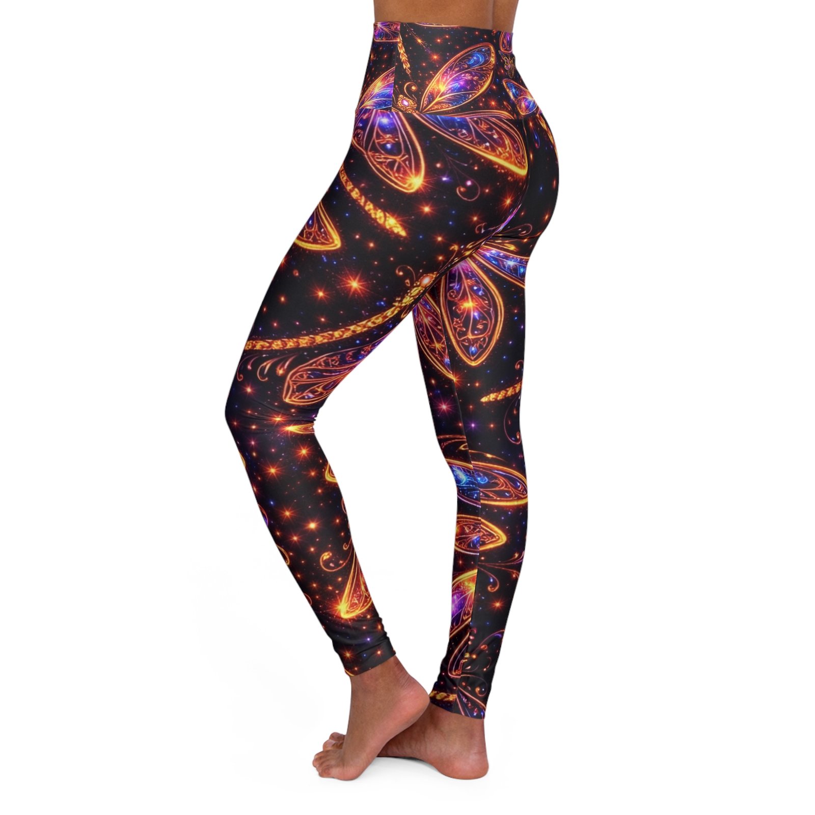 echoflame galaxy butterfly high waist yoga leggings — activewear echoflame galaxy butterfly high waist yoga leggings — activewear
