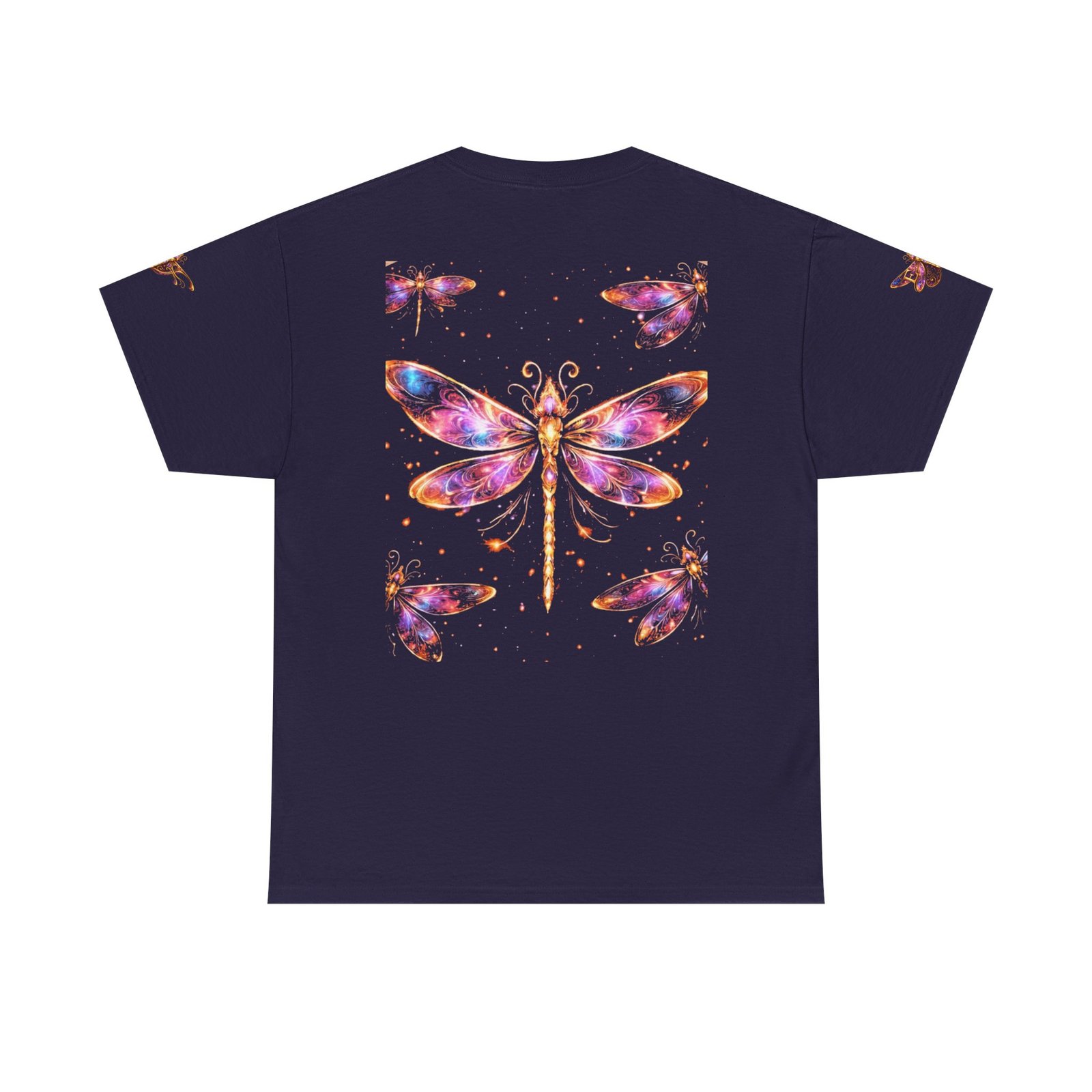 echoflame dragonfly watercolor tee — colorful boho nature t‑shirt echoflame dragonfly watercolor tee — colorful boho nature t‑shirt