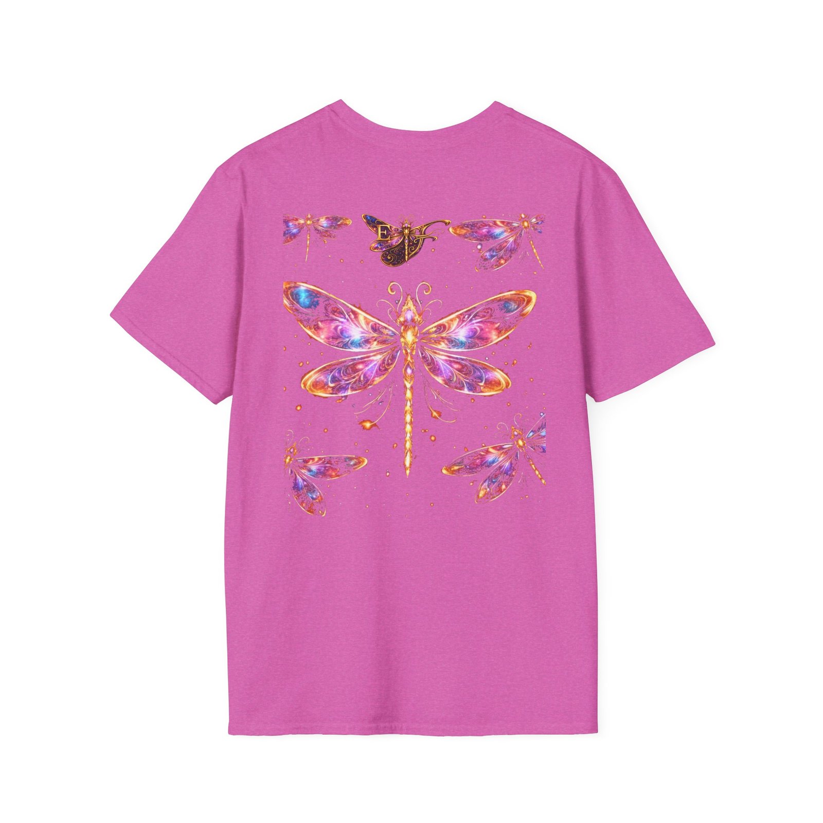 echoflame dragonfly watercolor t shirt — colorful boho nature tee for women & men echoflame dragonfly watercolor t shirt — colorful boho nature tee for women & men