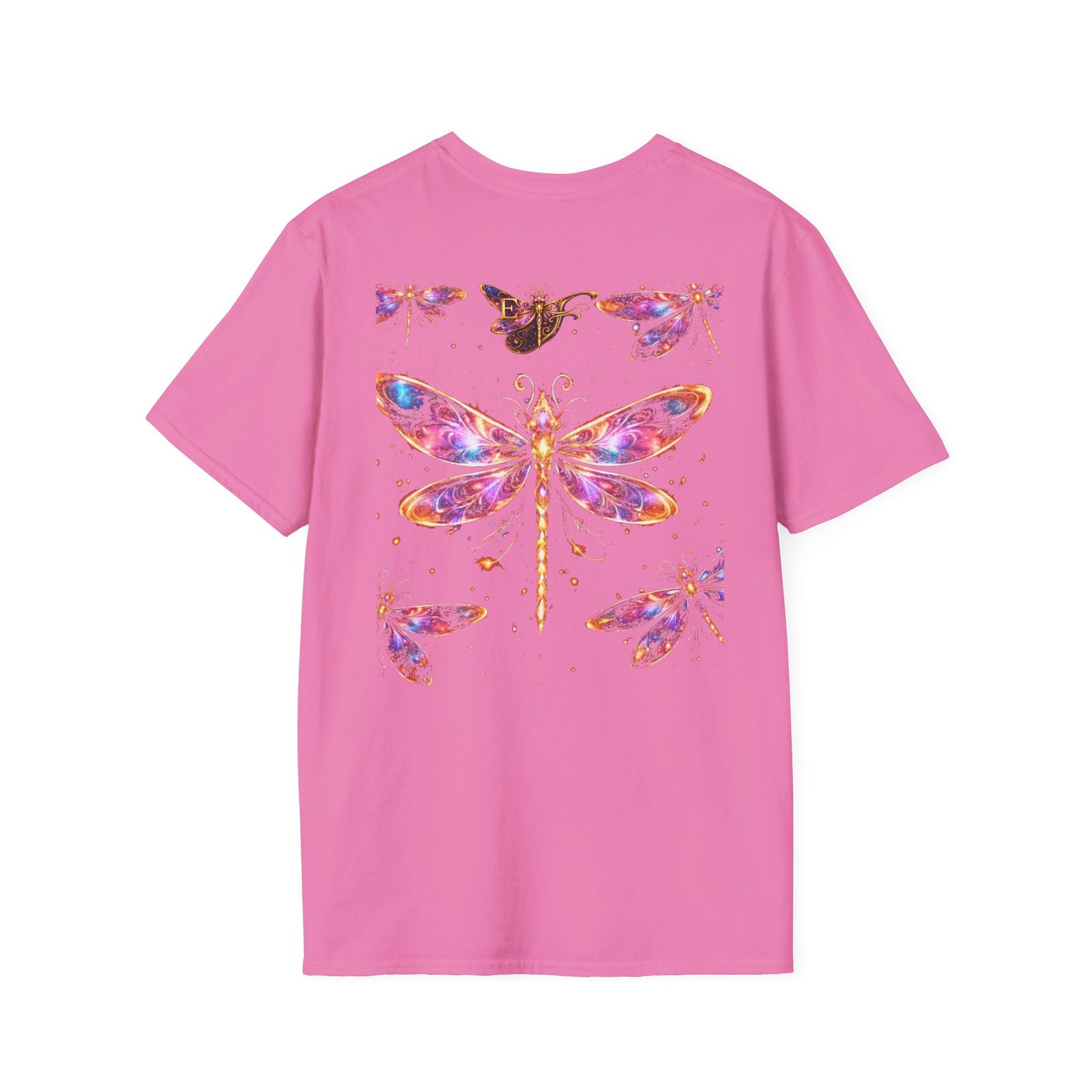 echoflame dragonfly watercolor t shirt — colorful boho nature tee for women & men echoflame dragonfly watercolor t shirt — colorful boho nature tee for women & men