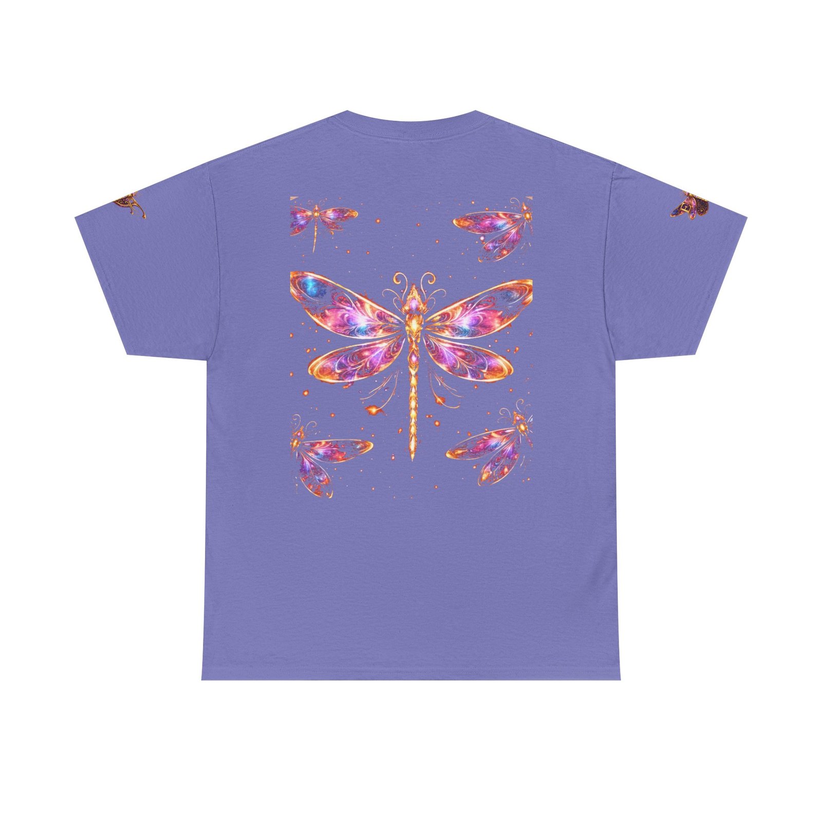 echoflame dragonfly watercolor tee — colorful boho nature t‑shirt echoflame dragonfly watercolor tee — colorful boho nature t‑shirt