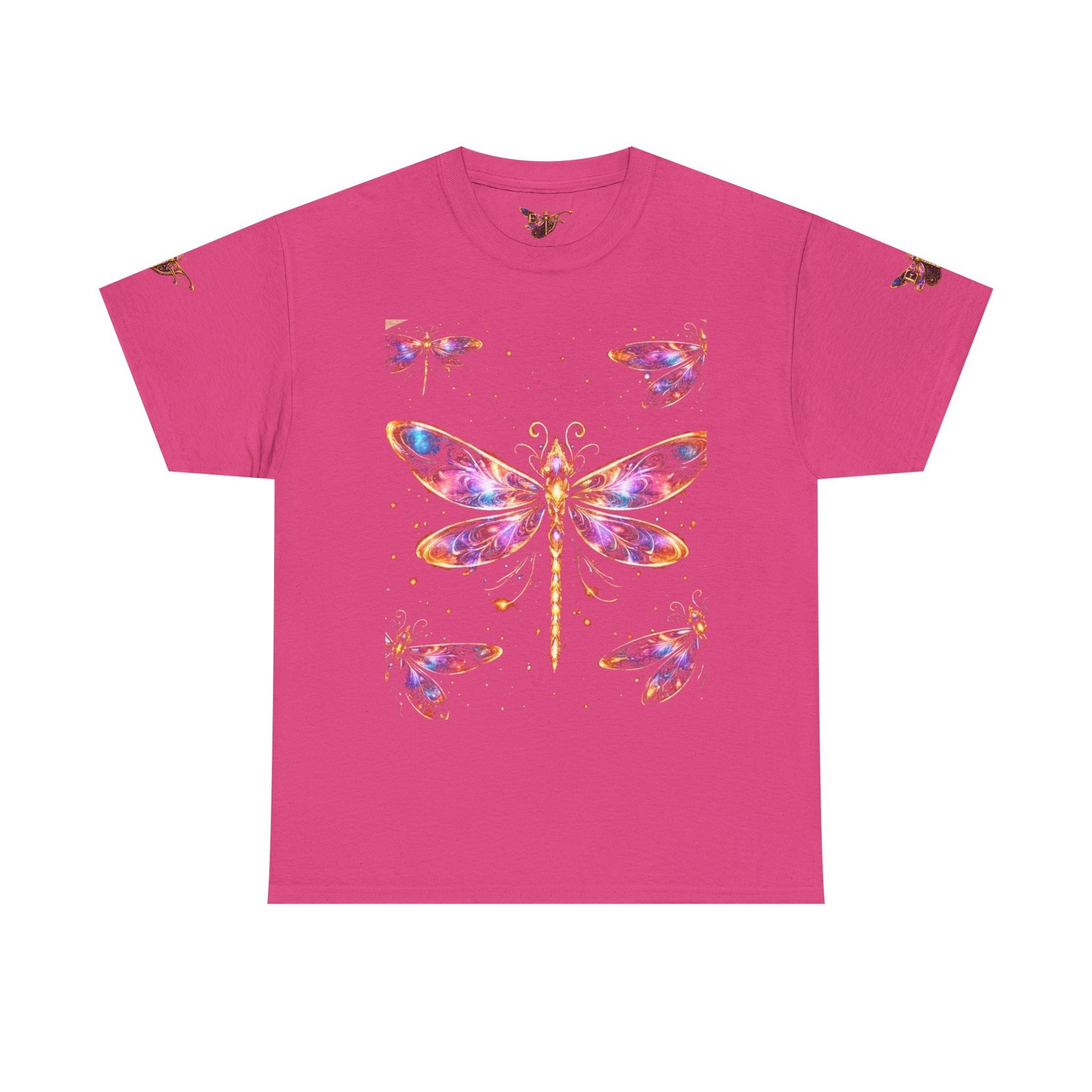 echoflame dragonfly watercolor tee — colorful boho nature t‑shirt echoflame dragonfly watercolor tee — colorful boho nature t‑shirt