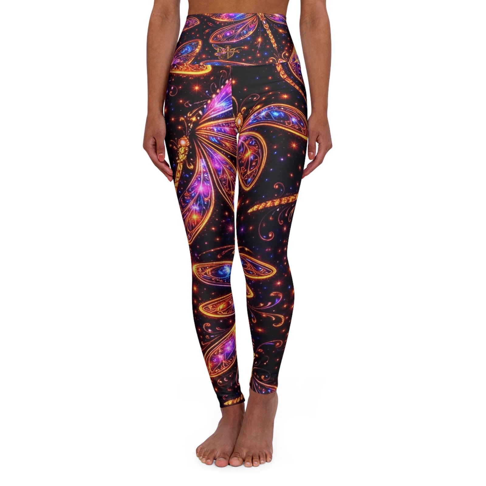 echoflame galaxy butterfly high waist yoga leggings — activewear echoflame galaxy butterfly high waist yoga leggings — activewear