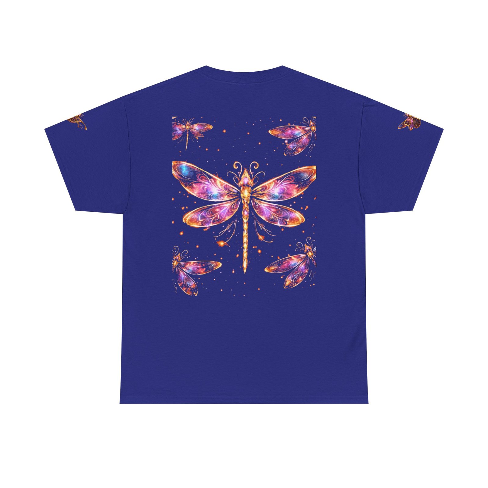 echoflame dragonfly watercolor tee — colorful boho nature t‑shirt echoflame dragonfly watercolor tee — colorful boho nature t‑shirt