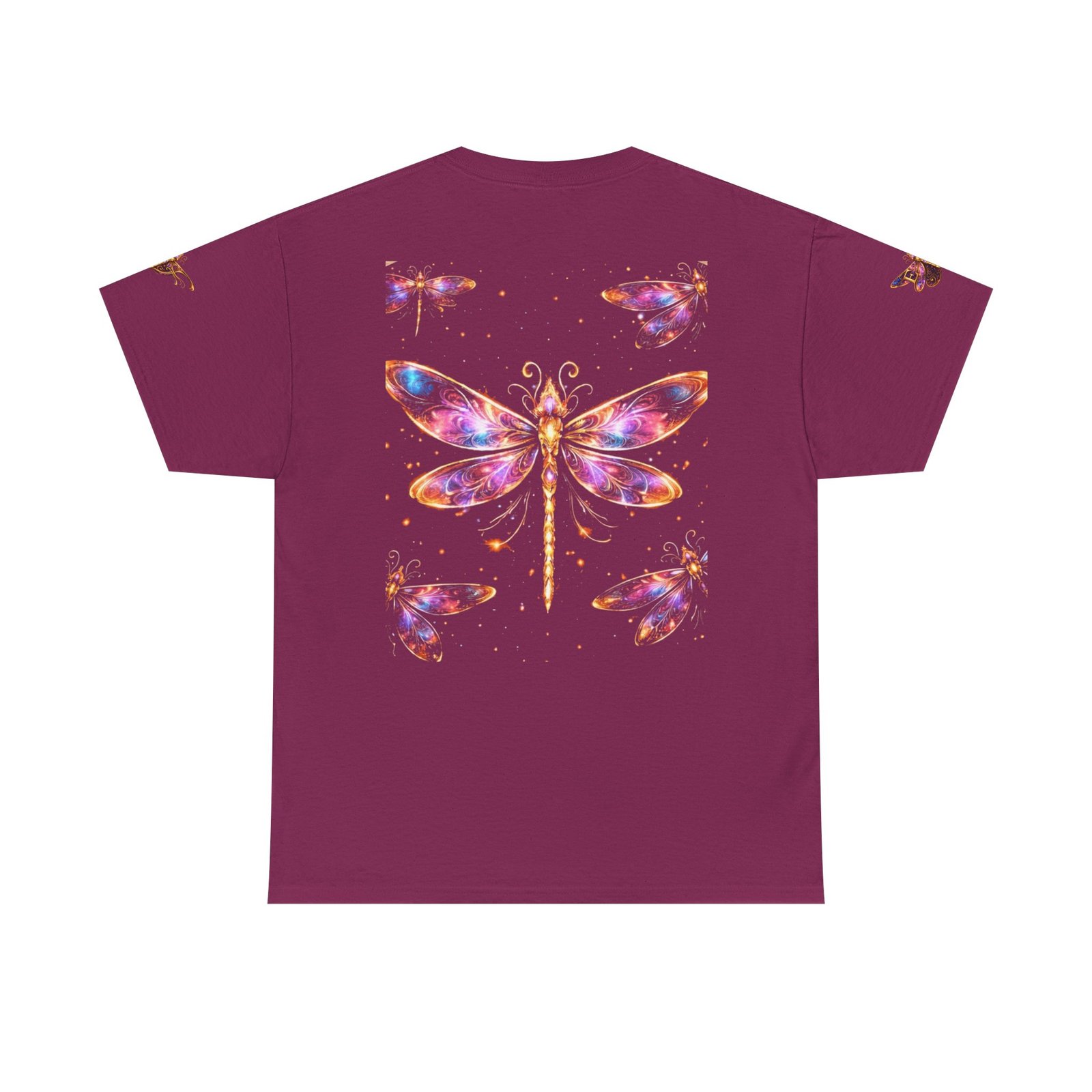 echoflame dragonfly watercolor tee — colorful boho nature t‑shirt echoflame dragonfly watercolor tee — colorful boho nature t‑shirt