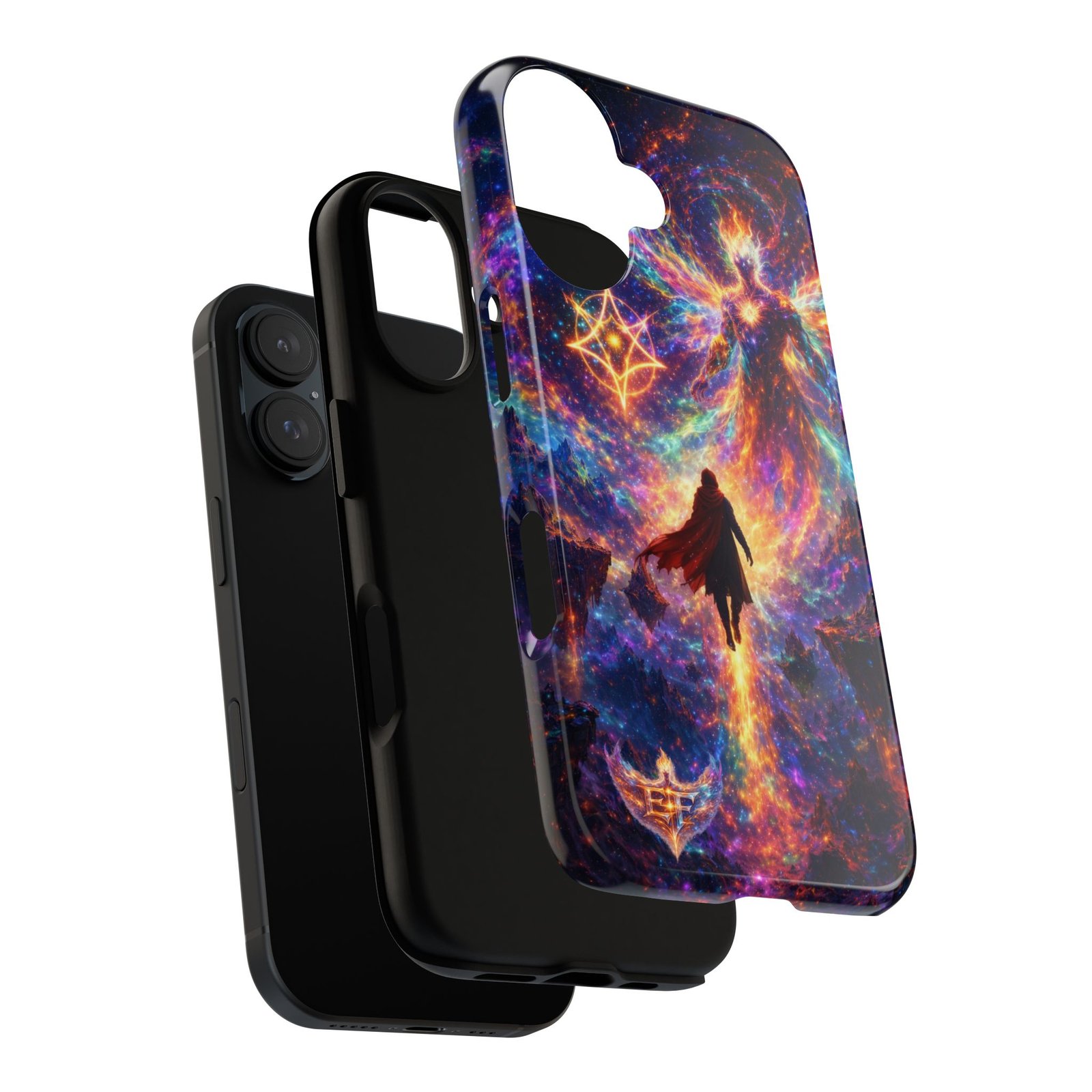 echoflame galaxy phoenix tough phone case — cosmic hero art phone case echoflame galaxy phoenix tough phone case — cosmic hero art phone case