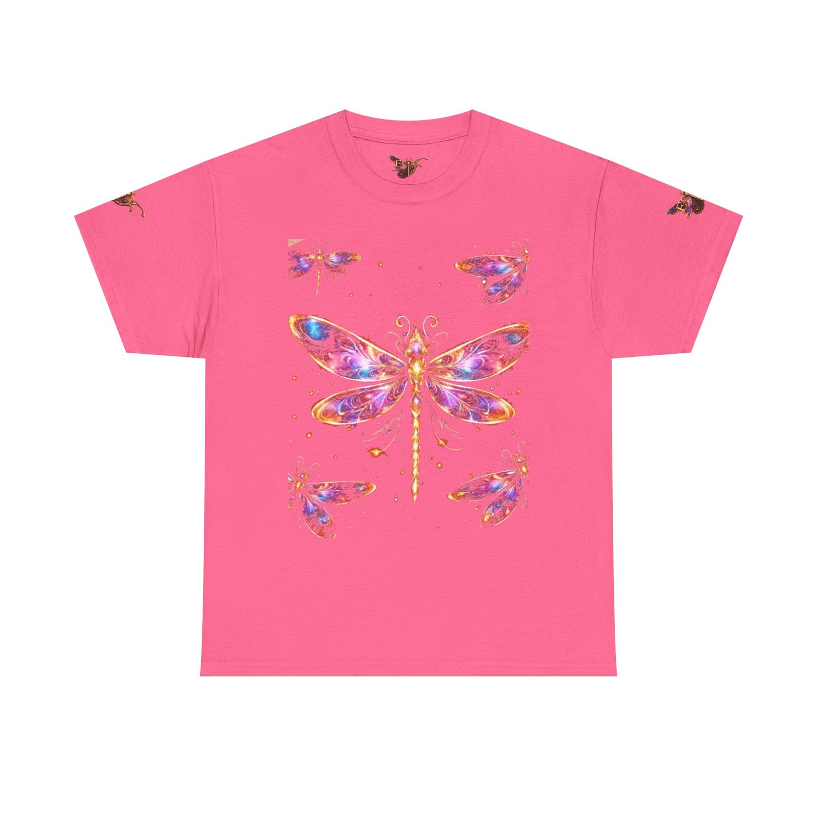 echoflame dragonfly watercolor tee — colorful boho nature t‑shirt echoflame dragonfly watercolor tee — colorful boho nature t‑shirt