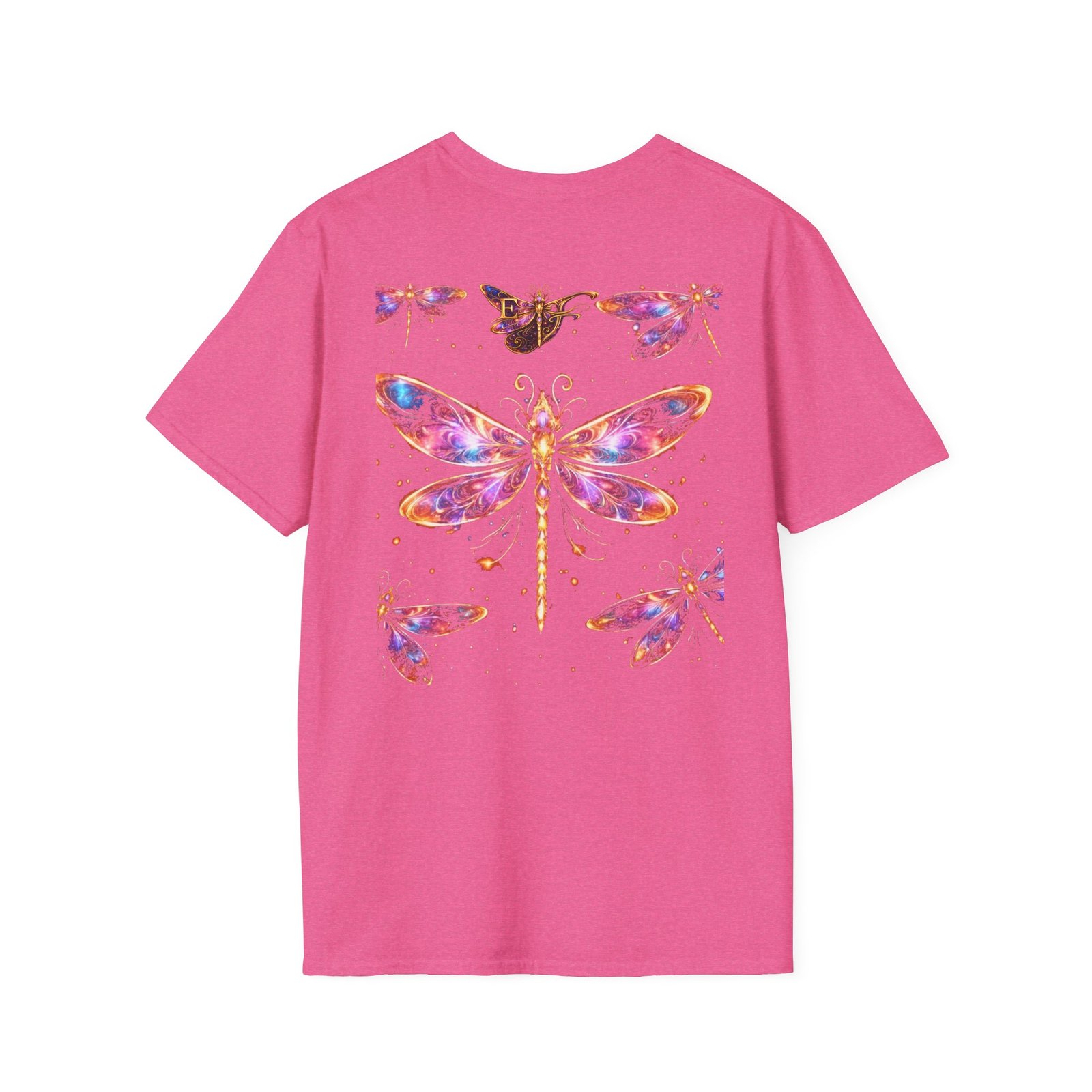 echoflame dragonfly watercolor t shirt — colorful boho nature tee for women & men echoflame dragonfly watercolor t shirt — colorful boho nature tee for women & men