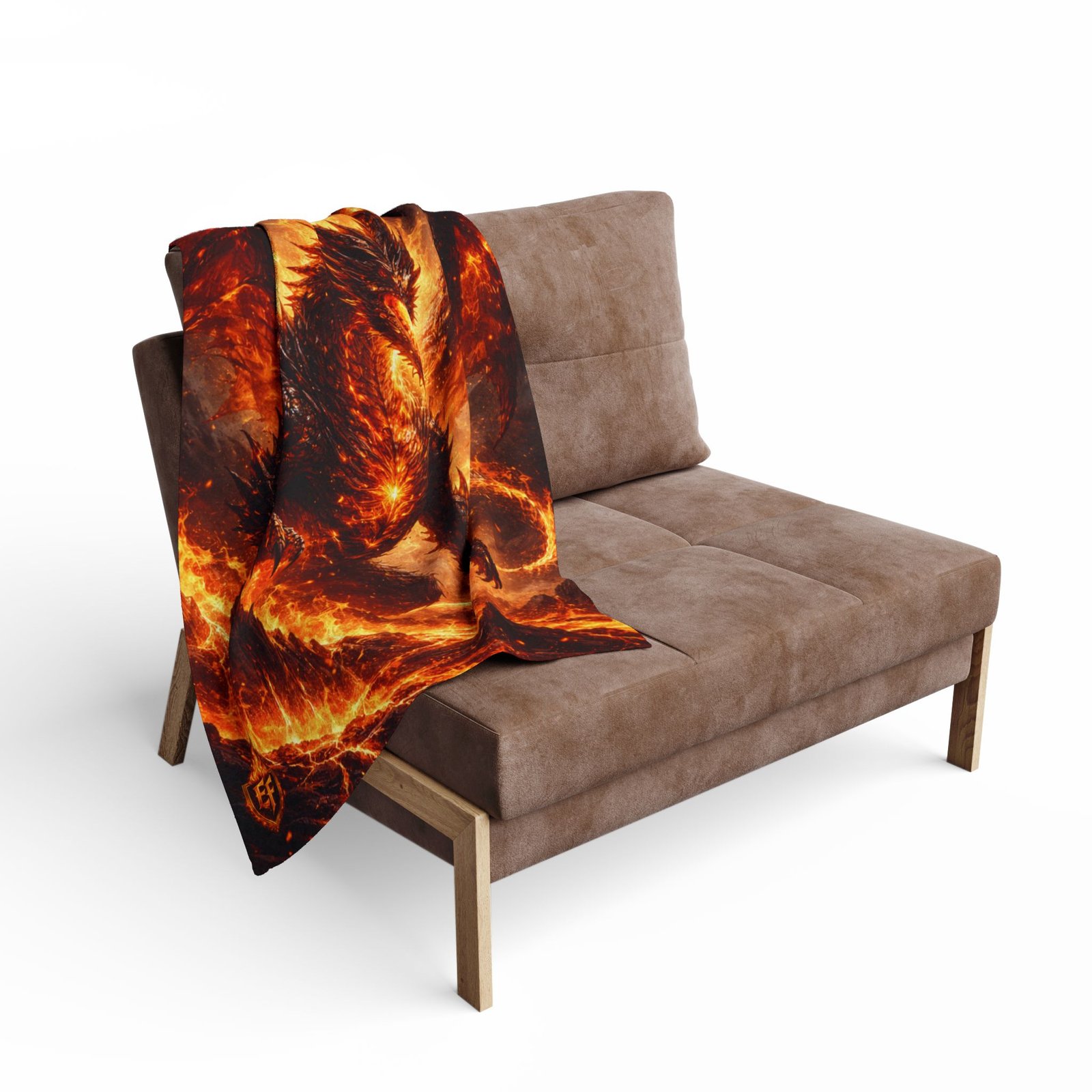 echoflame fiery phoenix fleece blanket echoflame fiery phoenix fleece blanket